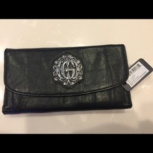 Guess black wallet